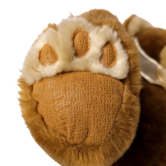 DanDee Collectors Choice Teddy Bear Brown Plush Toy Bow Stuffed Animal 10 in - Picture 5 of 6